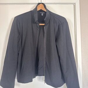 Eileen Fisher, new, padded hug fabric, zipped jacket, size XS